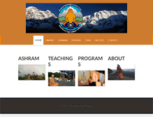 Tablet Screenshot of himalayanyogis.org